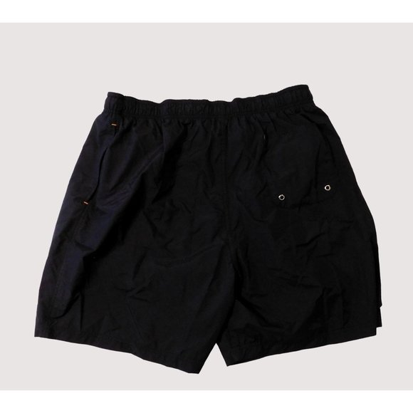 Perry Ellis America Active Swim Shorts XL Black Mesh Lining Pockets Nylon - Picture 3 of 6